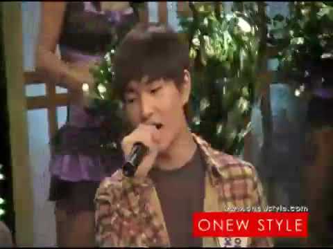 Onew Singing Drunken Truth on Challenge 1000 Songs