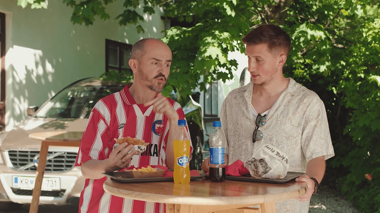 Ortič obišče Mega Burger I Mega Burger Bled