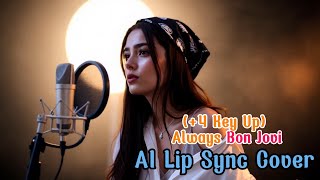 Download lagu ( 4 key up) Always Bon Jovi - AI Lip Sync Cover -  Bubble dia Lyrics Version mp3