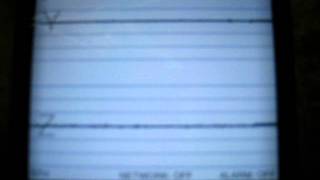 test - vibrations from the electric motor filtered by cement powder.AVI