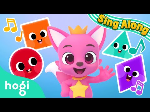 Dancing Shapes | Learn Shapes | Sing Along with Hogi 5 | Shapes and Adventure | Pinkfong & Hogi