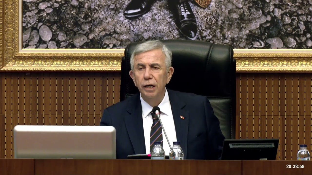 ABB Başkanı Sn.@mansuryavastv⁩ Belediye Meclisinde Konuşuyor: "Amacımız sadece Ankara'ya hizmettir."