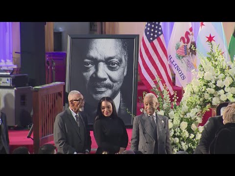 Memorial services for Rev. Jesse Jackson held Thursday in Chicago