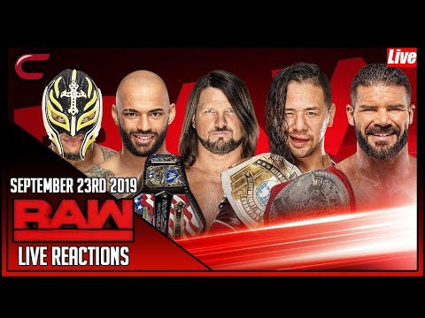 WWE RAW September 23rd 2019 Live Stream: Live Reaction Conman167