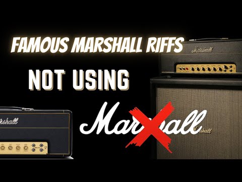 Top Songs with Marshall Amps - WITHOUT a Marshall