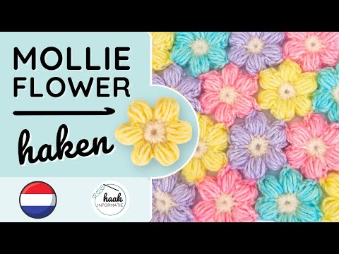 Mollie Flower haken | Haakpatroon bloem