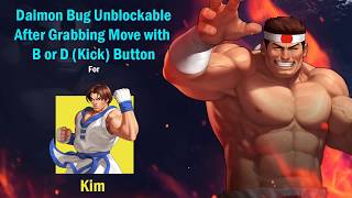 Download lagu KOF 98 - Daimon Bug for Kim After Grabbing Move With Kick - Fightcade mp3