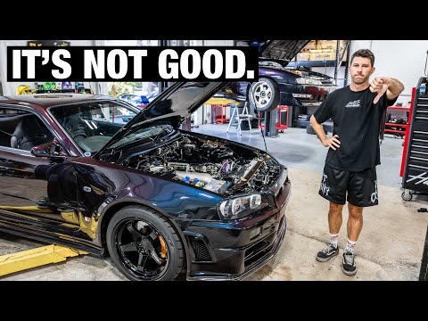 I Damaged my HKS RB28 Engine in my R34 GTR