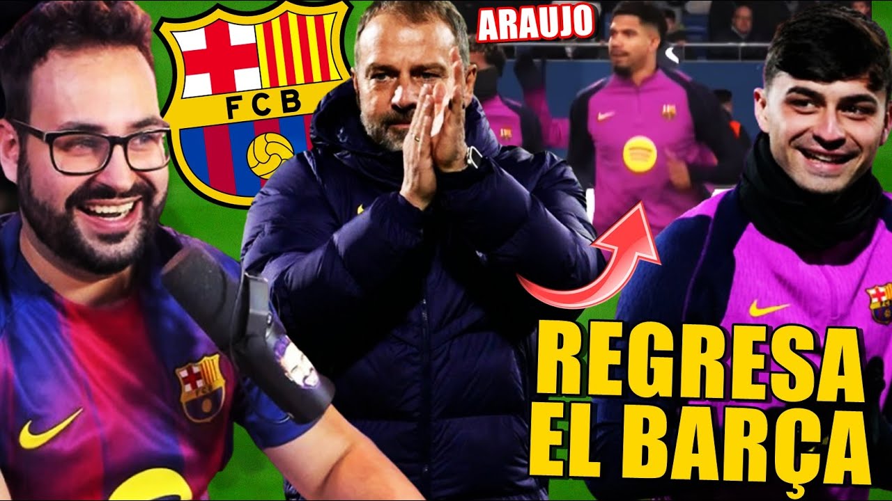 🚨REGRESÓ el BARÇA a los ENTRENAMIENTOS ¡Y con ARAUJO! A por 2026 - TODOS los DETALLES