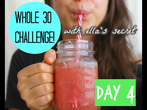 Whole 30! Day 4: Watermelon & Grape Slushie Recipe!