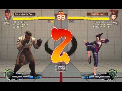 Ultra Street Fighter IV battle: el Mocha Latte (Dudley) vs Phoenix Knight (Juri)