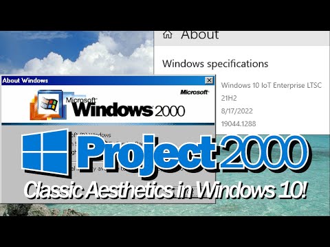This is (not) Windows 2000...honest! - Project 2000 "Quick" Look