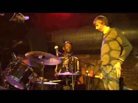 Tony Allen teaches Tim Jonze how to drum Afrobeat
