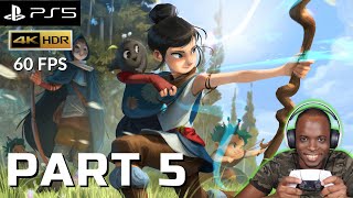 Kena Bridge of Spirits - GAMEPLAY WALKTHROUGH Part 5 FULL GAME - PS5 4k HDR 60FPS