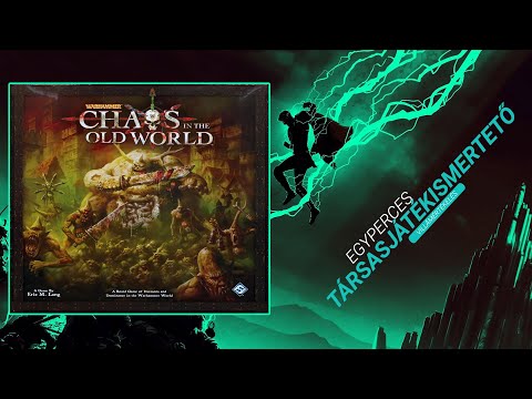 #209. Chaos in the Old World | Egyperces társasjátékismertető - Game-Obscura