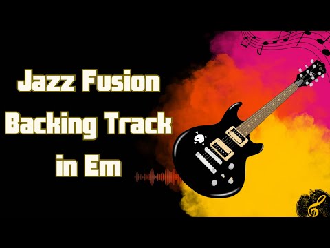 Modern Jazz Fusion Backing Track in Em(Base para improvisar)