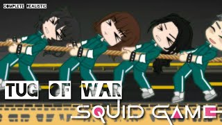 TUG OF WAR || Squid Game || Complete Scene || Gacha Club Shorts pt 2. ()TW ⚠️