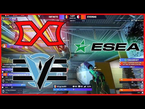 PLAYOFFS! | Infinite vs Project Eversio - ESEA Season 36: Main Division - Europe - HiGHLiGHTS | CSGO