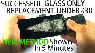 How to Replace Screen Glass Only on Galaxy S8 S9 Plus Shown in 5 Mins/New Method