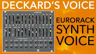 Video thumbnail for Black Corporation Deckard's Voice // Dreamy Eurorack Synth Voice by DivKid
