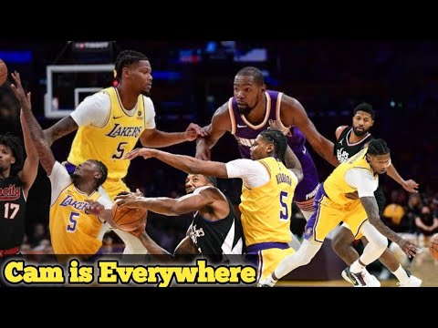 Cam Reddish is the Lakers 3 & D Specialist l Defensive Highlights for November