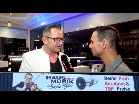 Musikhaus Maier Reportage mit Daniel Düsenflitz für Stimmungsgarten TV