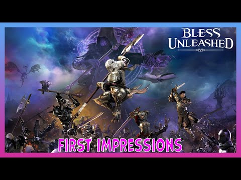 Bless Unleashed PC // FIRST Impressions of New MMORPG 2021 full release gameplay