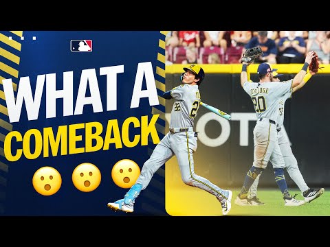 Brewers EPIC COMEBACK for 13th STRAIGHT WIN! 😮