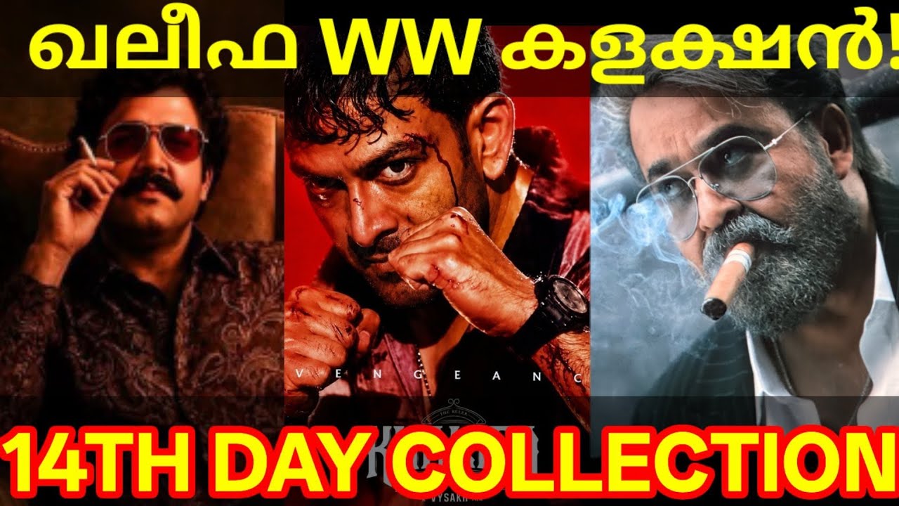 Khalifa 14th Day Boxoffice Collection |Khalifa Kerala Collection #Mohanlal #Prithviraj #Khalifa