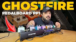 PEDALBOARD PREMIUM COM CUSTO-BENEFÍCIO EXCELENTE E FONTE EMBUTIDA: GHOSTFIRE PP1