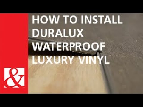 How to Install Duralux® Performance Luxury Vinyl