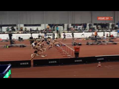 Elan meetin 2020 - 60m hurdles woman - FINALE - Anja Lukić, Milica Emini, Ivana Petković