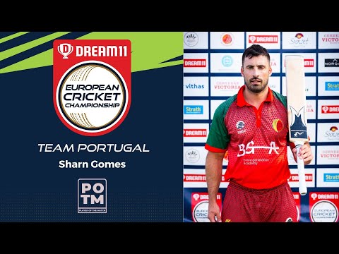 MOM: S.Gomes - POR vs NED XI | Highlights | Dream11 European Cricket Championship Day 4 | ECC21