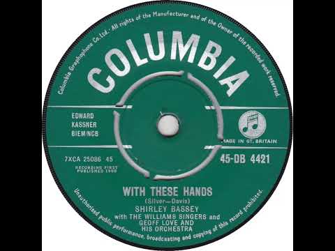UK New Entry 1960 (83) Shirley Bassey - With These Hands
