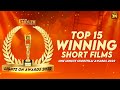Top 15 Winning Short Films | 1 Minute Short Film Festival 2022 | Lightz On Awards 2022 🏆
