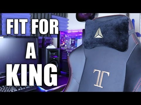 A PC Gaming Chair for a King - Secret Lab Titan Review Video