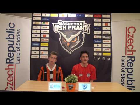 EYBL press conference: Ratberg Academy Pecs - BC Megyeri Tigers
