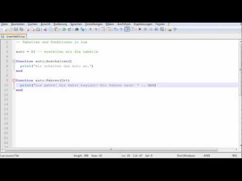 WoW Lua Guide Deutsch 11 (WoW-Fenster P1)