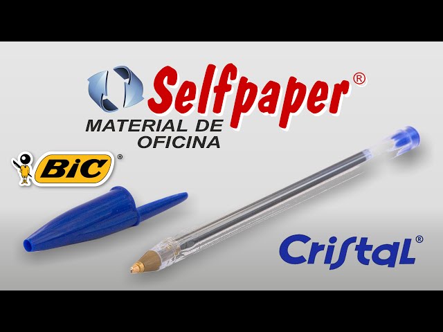Vídeo relacionado con BIC Cristal Bolígrafos, Original, Óptimo para material escolar,Azul, Punta Media (1,0mm), Material Oficina y Papelaria, Caja de 50 Bolis