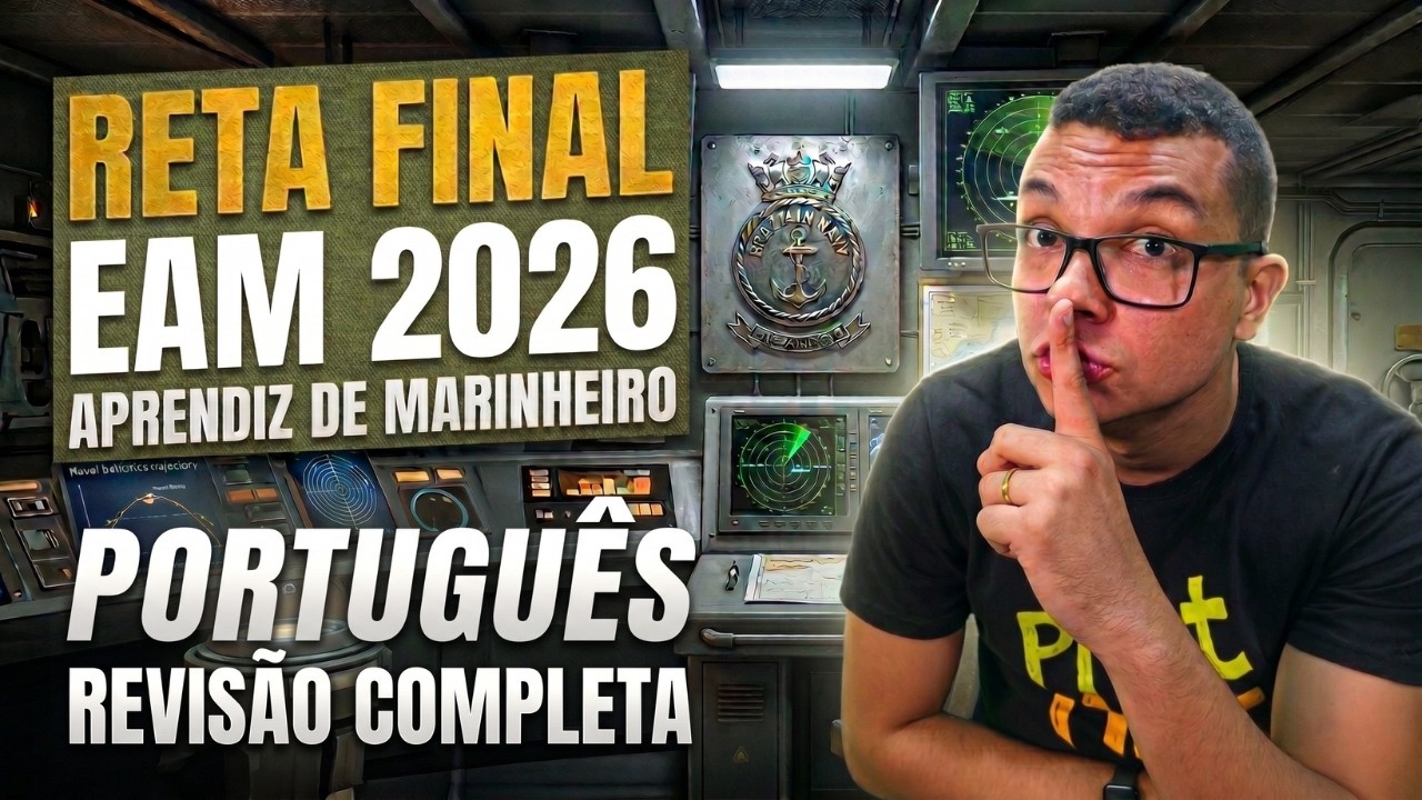 AULÃO DE REVISÃO FINAL EAM 2026 — PORTUGUÊS(Tudo que Pode Cair!)