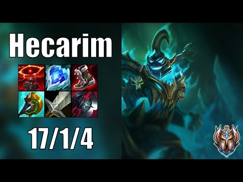 Hecarim vs Rengar JUNGLE - Patch 12.17 euw1 CHALLENGER
