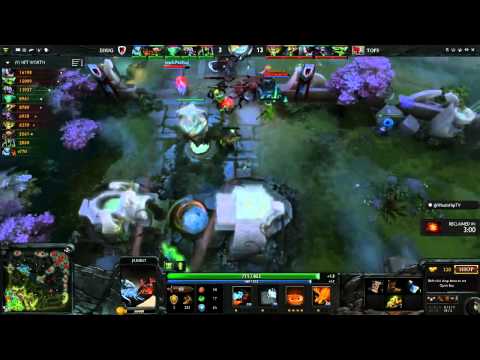 Chipmuck Caster - TI4 Qualifiers - eHug vs Top5 Highlights (Dota 2)