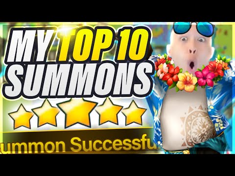 Top 10 Summons On My Account! - Best Lightning Moments EVER!