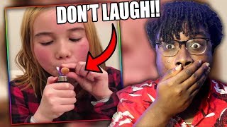 LIL TAY IS A SAVAGE! | Try Not To Laugh Challenge DANK MEME EDITION!
