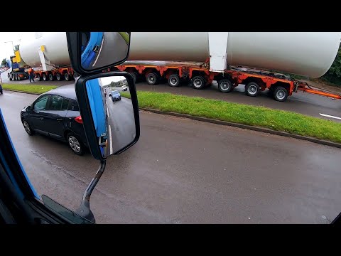 HGV Class 2 Haulage Driving Job - Never seen something like that [POV]