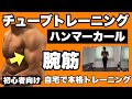 【腕】立体的な腕を作る、競技力の強化に!初心者向けチューブトレーニング