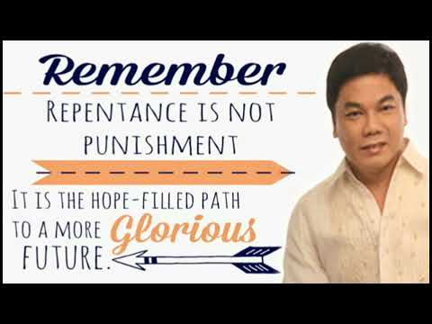 Ed Lapiz Preaching 2022🙏 REMEMBER Repentance Is Not PUNISHMENT, It Is The HOPE FILLED PATH To Fu
