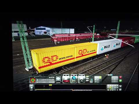MongoTV_10900 - Mongo Games - Train Simulator - DANSK - Del 147 - Mannheim - Karlsruhe - Nat Godstog