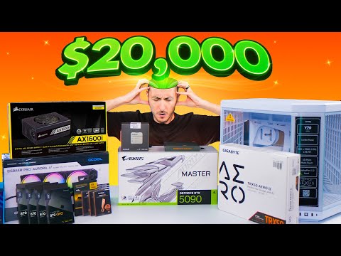 I Built my Subscriber his Dream $20,000 PC - Episode 9