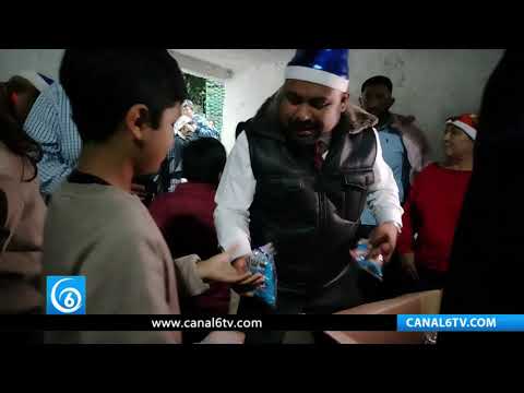 Video: Diversión lleva Servicios Públicos de Valle de Chalco a Geovillas de la Asunción con posada navideña